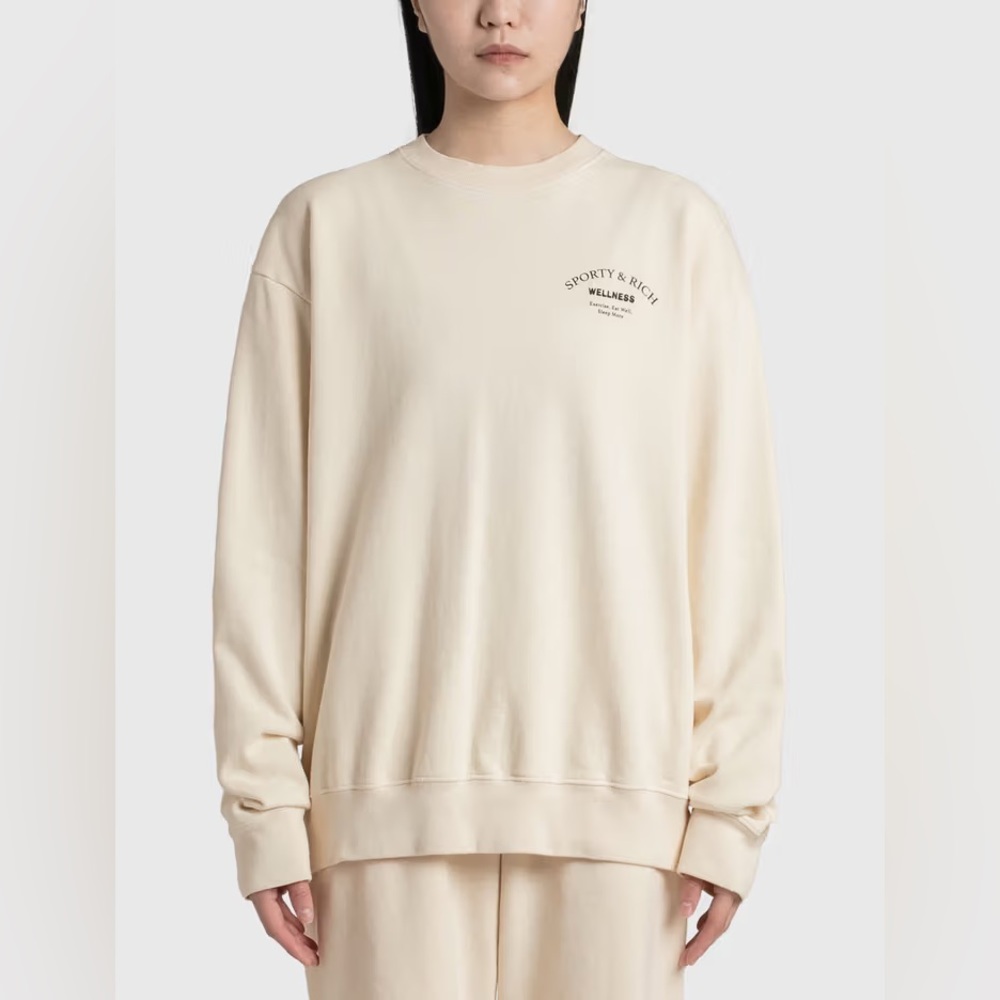 SPORTY & RICH WELLNESS STUDIO CREWNECK